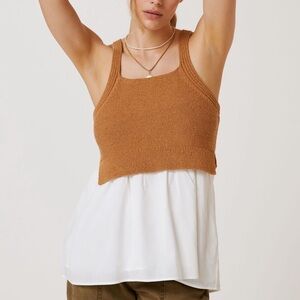 Anthropologie Jenna Twofer Tank - NWT